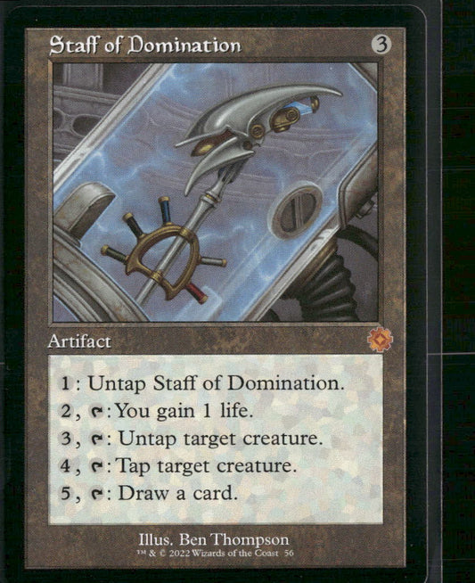 The Brothers' War: Retro Frame Artifacts Staff of Domination #56