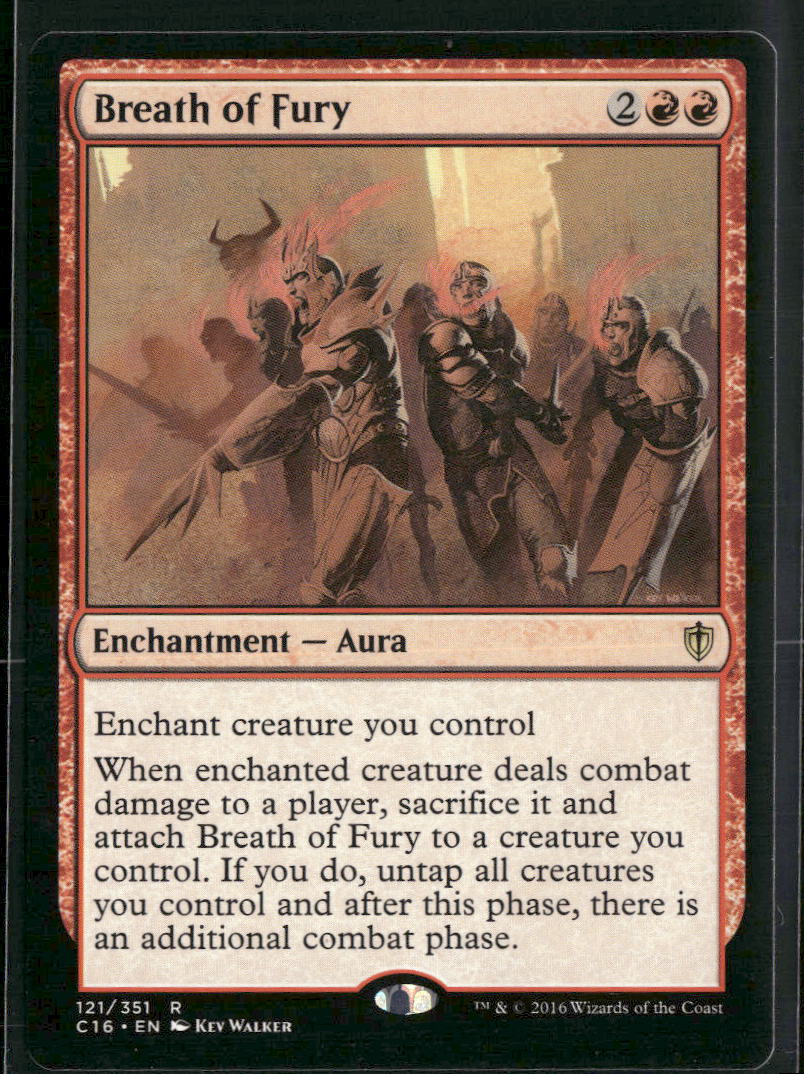 Commander 2016 Breath of Fury #121