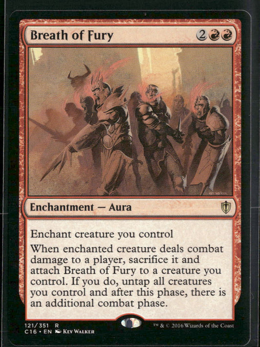 Commander 2016 Breath of Fury #121