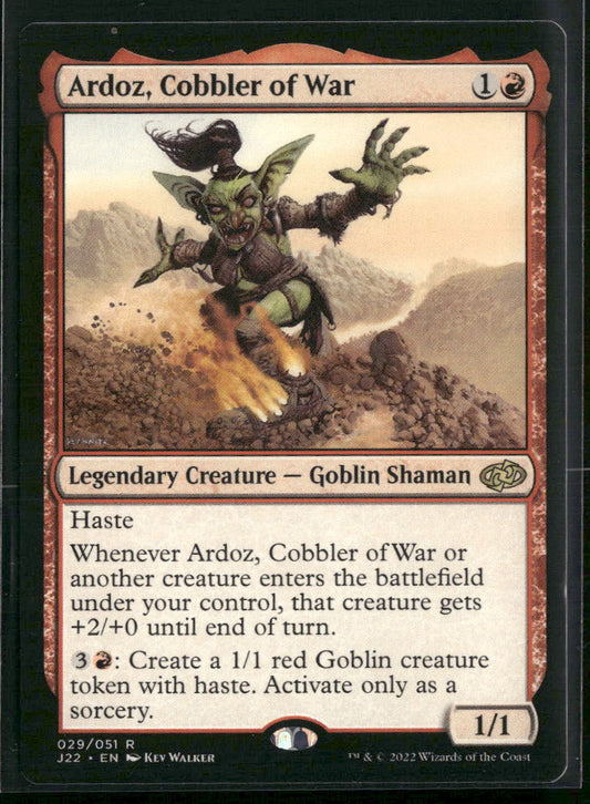 Jumpstart 2022 Ardoz, Cobbler of War #29
