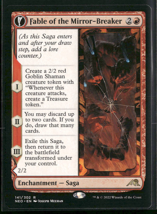 Kamigawa: Neon Dynasty Fable of the Mirror-Breaker #141