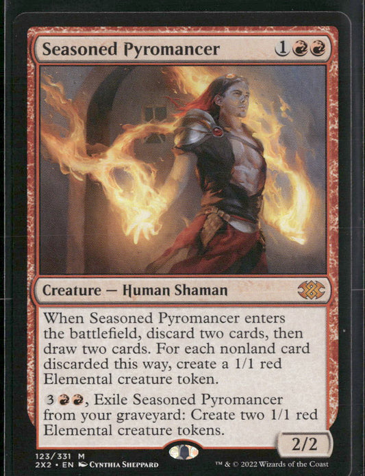 Double Masters 2022 Seasoned Pyromancer #123