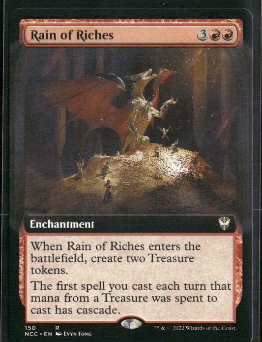 Commander: Streets of New Capenna Rain of Riches (Extended Art) #150