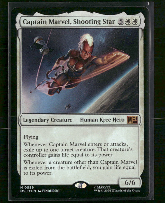 Commander: Marvel Super Heroes Captain Marvel, Shooting Star #589
