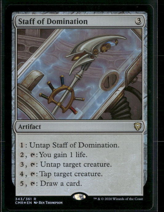 Commander Legends Staff of Domination #343