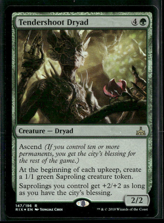 Rivals of Ixalan Tendershoot Dryad #147