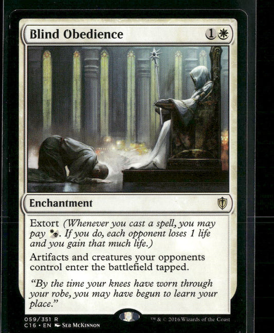 Commander 2016 Blind Obedience #59