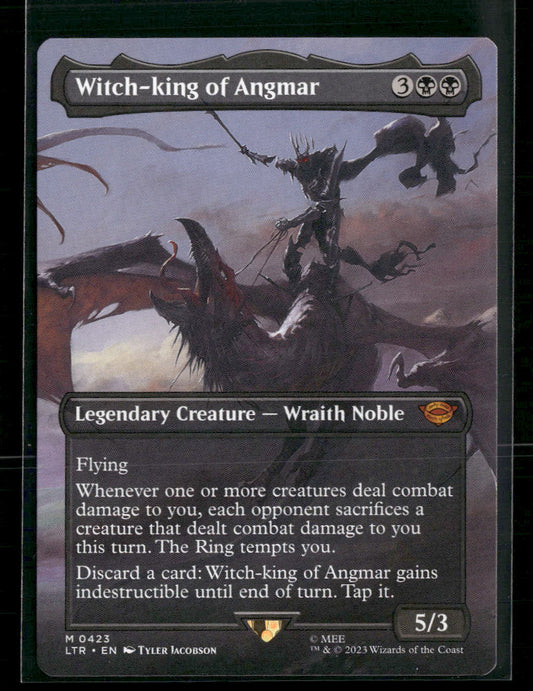 UB LTR Tales of Middle-earth Witch-king of Angmar (Borderless) #423