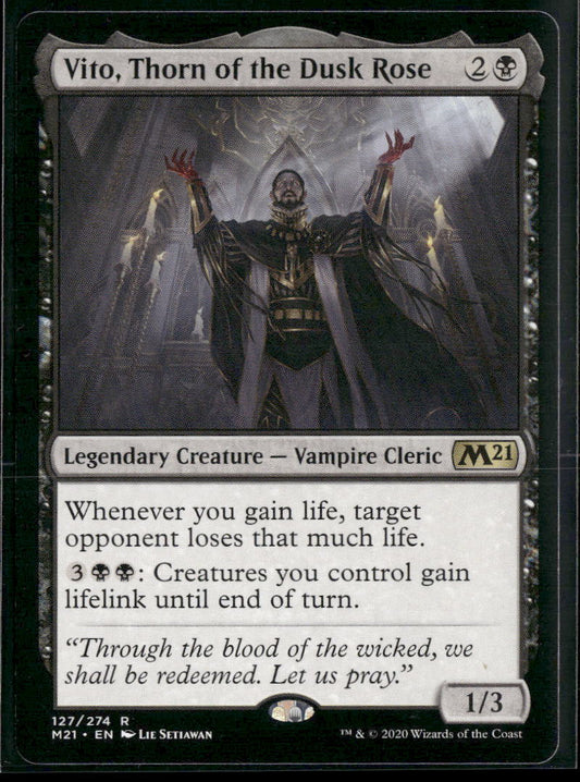 Core Set 2021 Vito, Thorn of the Dusk Rose #127