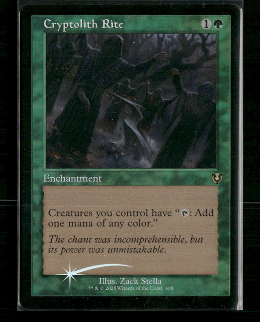 Innistrad Remastered Cryptolith Rite (Retro Frame) #408