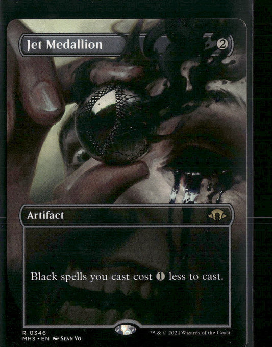 Modern Horizons 3 Jet Medallion (Borderless) #346