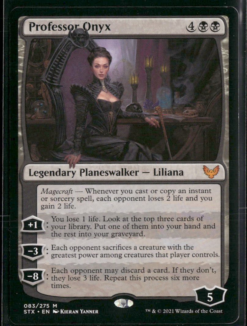 Strixhaven: School of Mages Professor Onyx #83