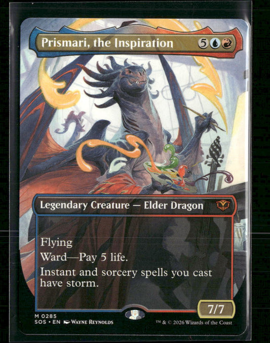 Secrets of Strixhaven Prismari, the Inspiration (Borderless) #285