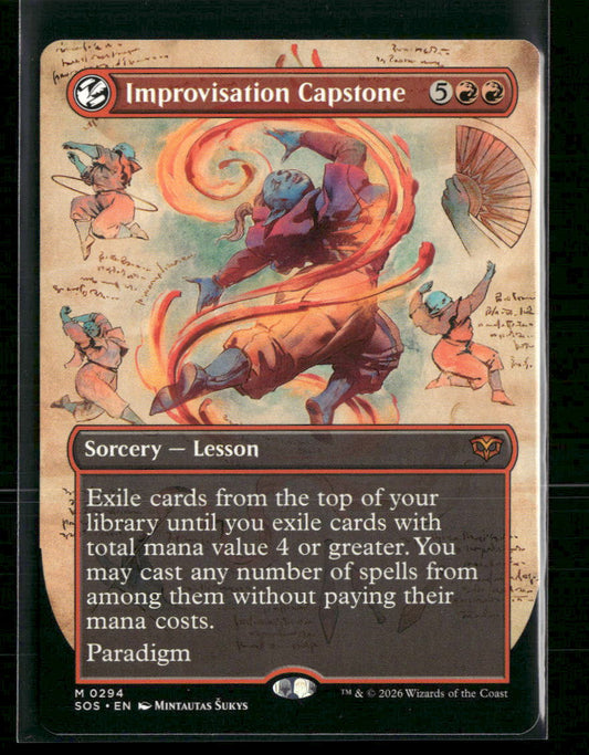 Secrets of Strixhaven Improvisation Capstone (Borderless) #294