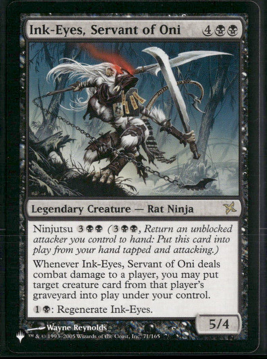 The List Reprints Ink-Eyes, Servant of Oni #71