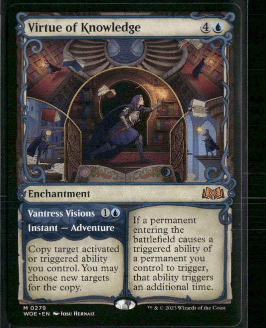 Wilds of Eldraine Virtue of Knowledge (Showcase) #279