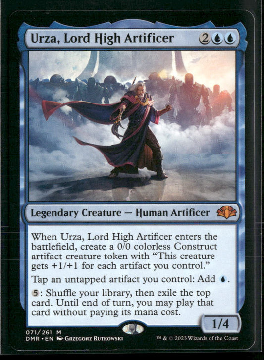 Dominaria Remastered Urza, Lord High Artificer #71