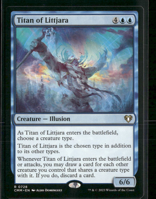 Commander Masters Titan of Littjara #728