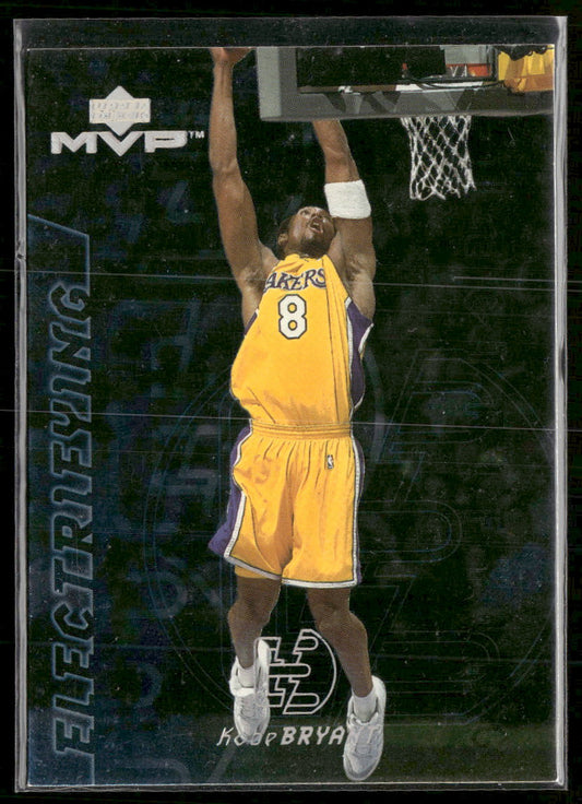 2000-01 Upper Deck MVP Electrifying Kobe Bryant #E8