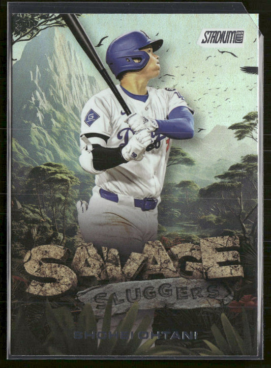 2025 Stadium Club Savage Sluggers Shohei Ohtani #SS-7