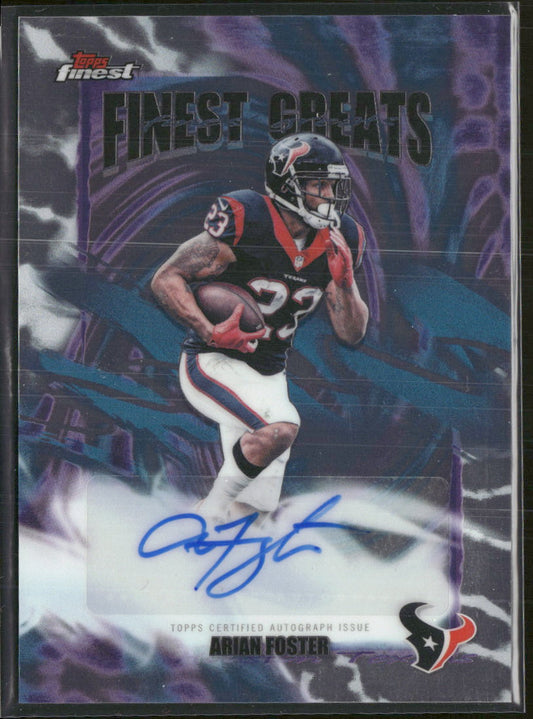 2025 Finest Finest Greats Autographs Arian Foster Auto #FGA-AF