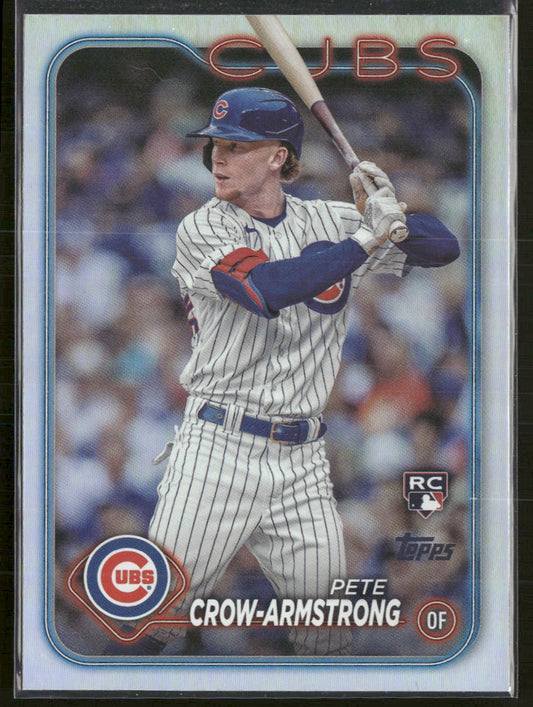 2024 Topps Rainbow Foil Pete Crow-Armstrong Rookie #407