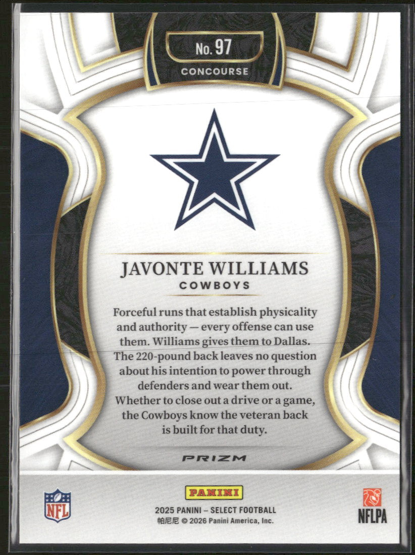 2025 Panini Select Zebra Prizm Shock CeeDee Lamb #98
