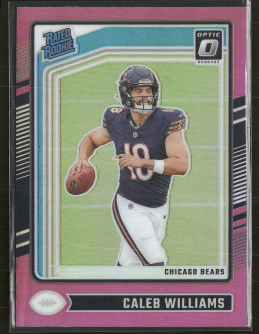 2024 Donruss Optic Pink Caleb Williams #201
