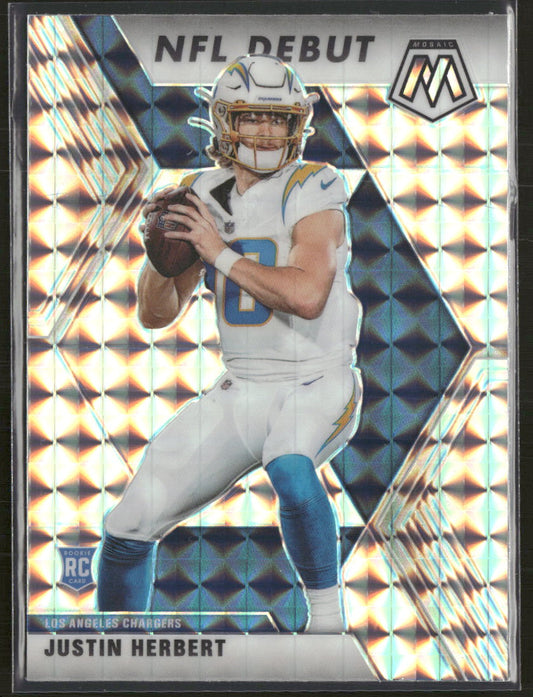 2020 Panini Mosaic Mosaic Prizm Justin Herbert #263