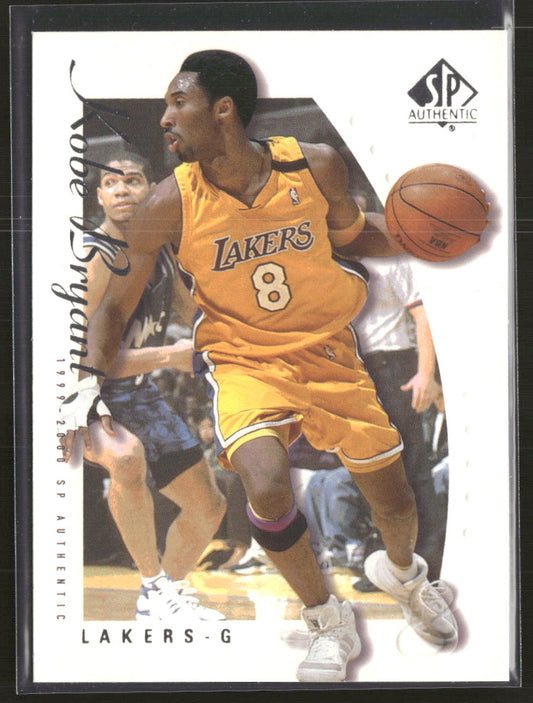 1999-00 SP Authentic Kobe Bryant #38