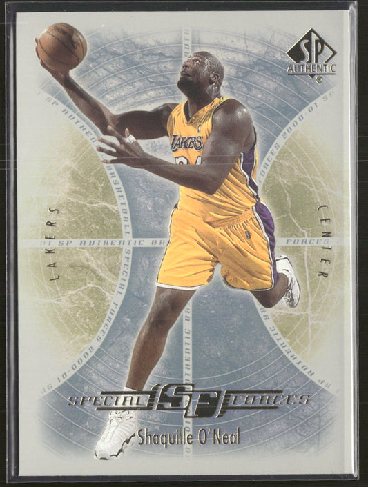 2000-01 SP Authentic Special Forces Shaquille O'Neal #SF4