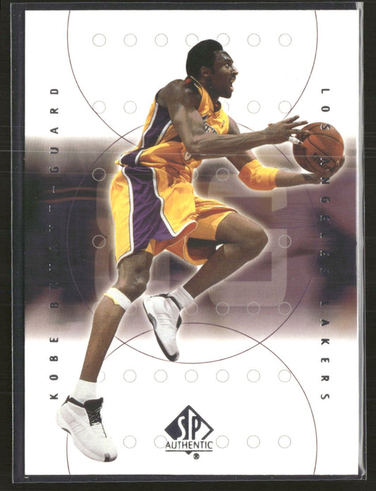 2000-01 SP Authentic Kobe Bryant #39
