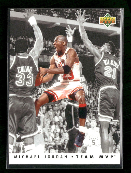 1992-93 Upper Deck Team MVPs Michael Jordan #TM5