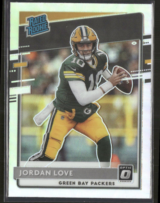 2020 Donruss Optic Holo Jordan Love Rookie #154