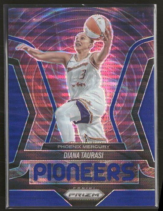 2025 Panini Prizm WNBA Pioneers Blue Pulsar Prizms Diana Taurasi #/199 #6