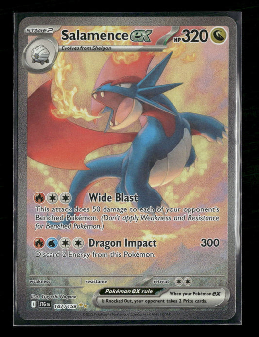 SV09: Journey Together Salamence ex #187/159