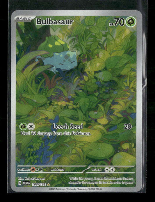 SV: Scarlet & Violet 151 Bulbasaur #166/165