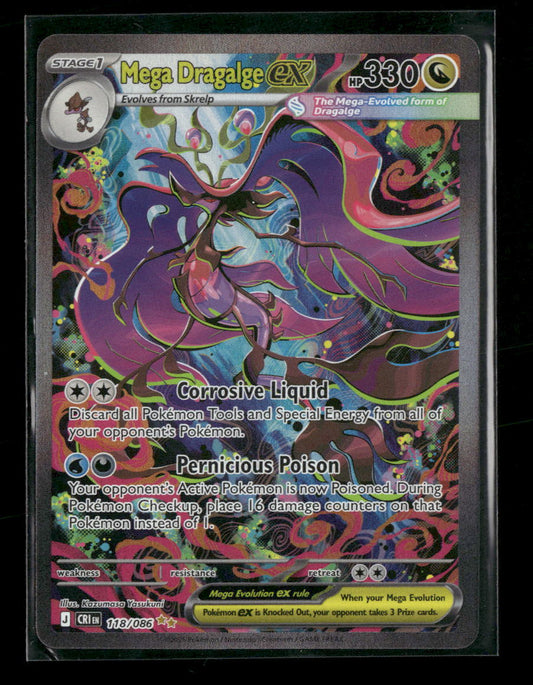 ME04: Chaos Rising Mega Dragalge ex #118/086
