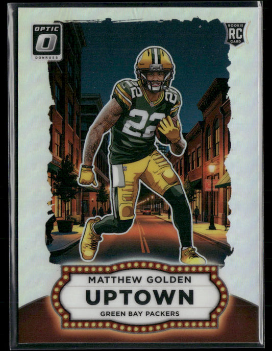 2025 Donruss Optic Uptown Matthew Golden #14