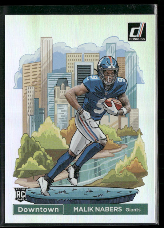 2024 Donruss Downtown Malik Nabers #18