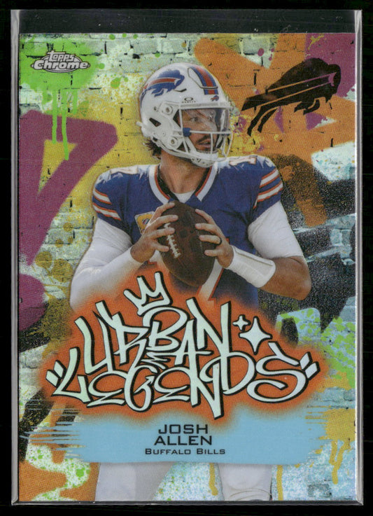 2025 Topps Chrome Urban Legends Josh Allen #UL-2