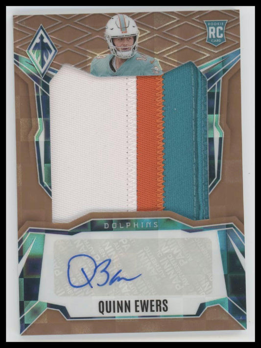 2025 Panini Phoenix Rookie Patch Bronze Pandora Quinn Ewers #/199 Auto #RPS-QES