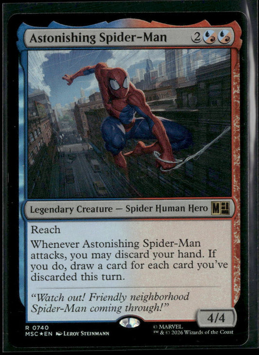 Commander: Marvel Super Heroes Astonishing Spider-Man Foil #740