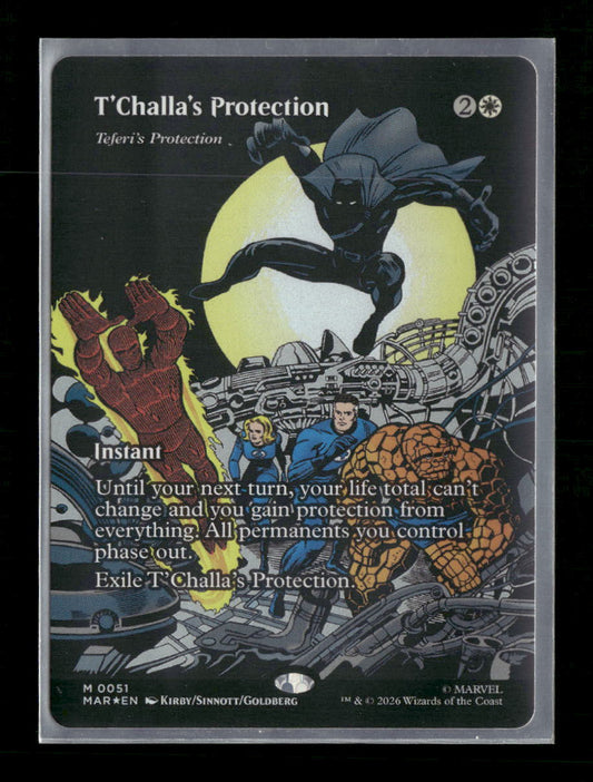 Marvel Universe Eternal-Legal T'Challa's Protection Foil #51