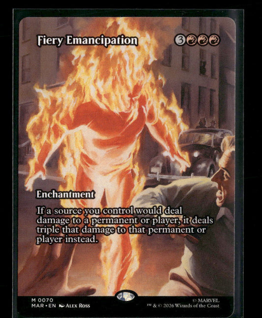 Marvel Universe Eternal-Legal Fiery Emancipation (Borderless) #70