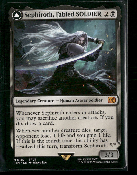 FINAL FANTASY Sephiroth, Fabled SOLDIER #115