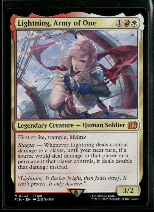 FINAL FANTASY Lightning, Army of One #233