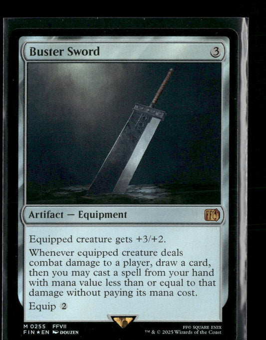 FINAL FANTASY Buster Sword Foil #255