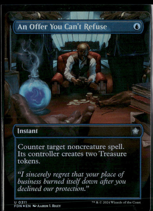 Foundations An Offer You Can't Refuse (Borderless) Foil #311