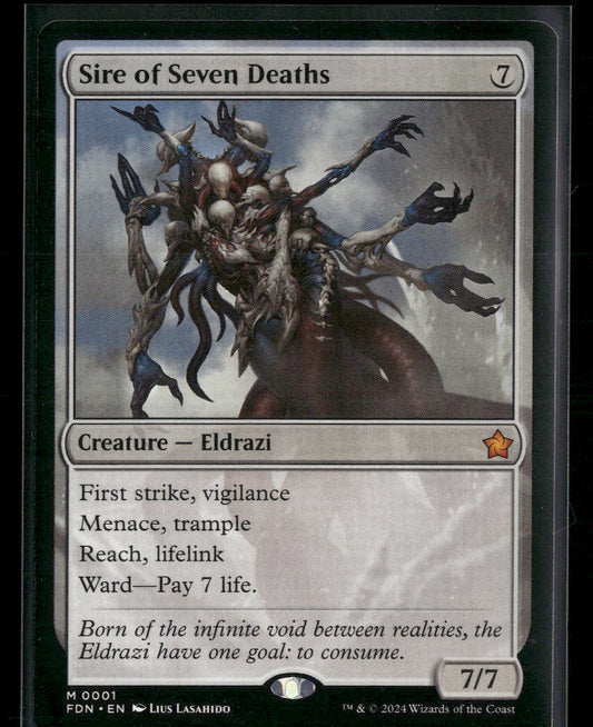 Foundations Sire of Seven Deaths #1